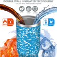 thumbnail image 6 of Camouflage 30oz Handheld Travel Tumbler with Handle – Double Wall Stainless Steel Insulated Cup, Flip Straw Lid, Leak-Proof & BPA-Free for Hot and Cold Drinks – Durable Coffee & Juice Mug White, 6 of 6