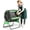 Green, variant on 53 Gal Dual Chamber Tumbling Composter – 360° Rotation, Adjustable Vents, BPA-Free & UV-Resistant, Orange