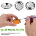 thumbnail image 4 of Phenofice 18Pack Paint Trays for Painting Stainless Steel Compact Design for Cosmetologists, 4 of 6