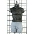 thumbnail image 2 of Male Hanging Torso Form (Black), 2 of 2