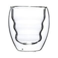 thumbnail image 2 of Drinking Glass Heat Resistant Insulated Double Walled Coffee Glass Tea Cup Glass, 2 of 9