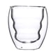 thumbnail image 3 of Tazas de café de doble pared,Taza de té de vidrio para café con aislamiento de doble pared,Taza de café de vidrio resistente al calor de 70 ml transparente,Vaso para beber Taza de café, 3 of 8