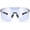 Photochromic Blue Mirror, variant on Photochromic Polarized Safety Glasses UV400 Impact Resistant PC Sunglasses for Outdoor Sports Work Cycling Hiking