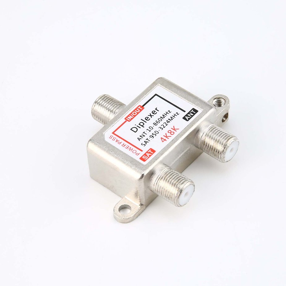 4K8K SAT/ANT Diplexer 103224MHz cable and satellite TV signal hybrid