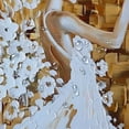 thumbnail image 5 of Awypu Ballet Girl Dancer in Floral Dress Abstract Waterproof Shower Curtain - Multiple Sizes White, 5 of 7