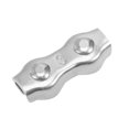 thumbnail image 4 of 10 Pcs Stainless Steel Duplex Wire Rope Clip Cable Clamp For 1.5mm-2mm Rope, 4 of 5