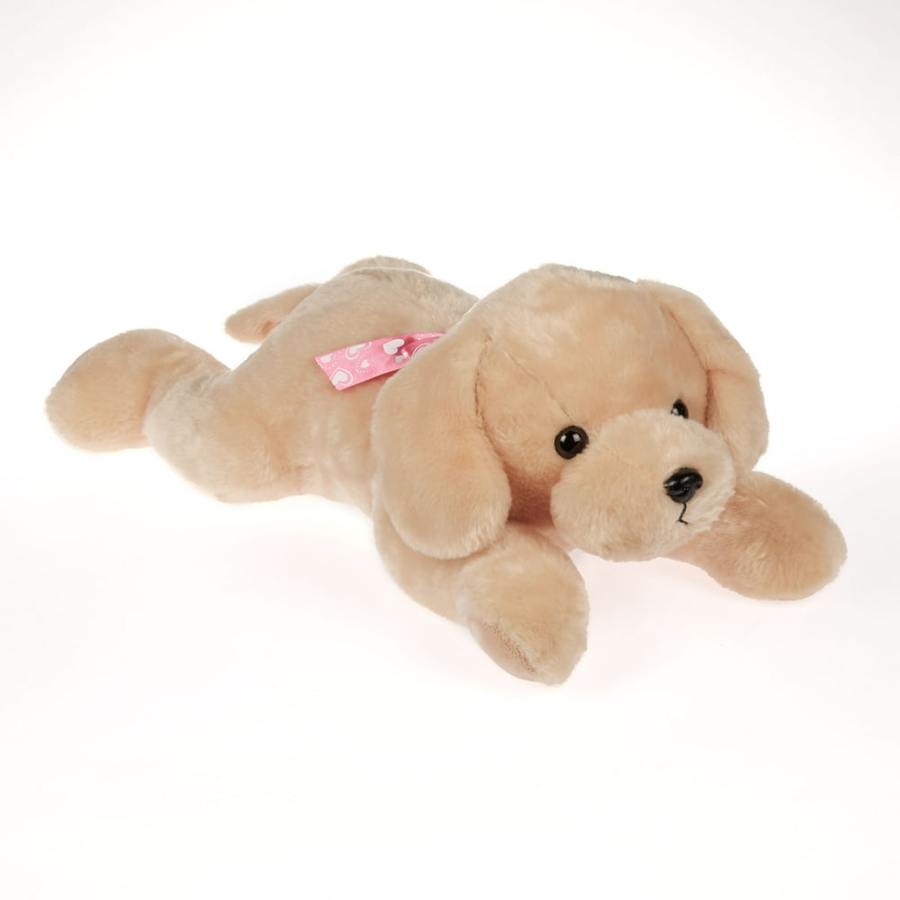 Way To Celebrate Valentineâs Day Fluffy Floppy Pal Plush Toy, Puppy - Walmart.com - Walmart.com