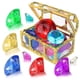 thumbnail image 1 of Diving Gem Pool Toy 10 Big Colorful Diamonds Set with Treasure Pirate Box Swimming Gem Diving Toys Set Dive Throw Toy Set Swimming Toy, 1 of 5