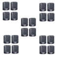 thumbnail image 4 of 30PCS Elegant Napkin Ring with 8 Row Rhinestone Pretty Napkin Holder Napkin Buckle Decoration for Wedding Party (Black), 4 of 7