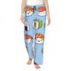 thumbnail image 1 of Fotbe Kawaii Sushi Pantalones de Pijama para Mujer, Pantalones de Dormir, Pantalones Pj con Cordón y Bolsillos-3X-Large, 1 of 6