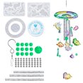 thumbnail image 4 of Moldes de resina Dinosaur Wind Chimes Mold 72pcs Wind Bell Epoxy Mold - Blanco Wdftyju Para estrenar, 4 of 9