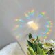 thumbnail image 4 of Cateissary Adhesivo para ventana Iris Visual en forma de hongo, pegatina de cristal para sala de estar, espejo sin pegamento, decoración de Decoración del hogar, 4 of 6