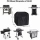 thumbnail image 3 of Barbecue Cover Barbecue Cover 210D Oxford Cloth (145x61x117 cm) Black, 3 of 5