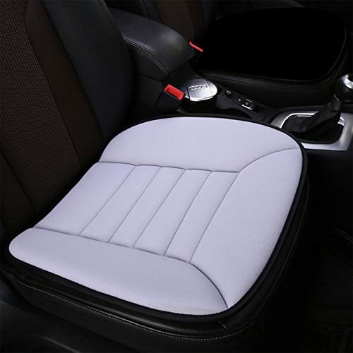 MYFAMIREA Car Seat Cushion Pad Sciatica Pain Relief Comfort Seat Protector for Car Driver Seat Office Chair Home Use Memory Foam Seat Cushion with Non Slip Bottom Black 