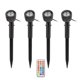 thumbnail image 4 of Luz LED para exteriores con rotación de 360°, resistente al agua, 13 colores, 100-240 V, alto brillo para piscinas y jardines, IP68, 4 of 8