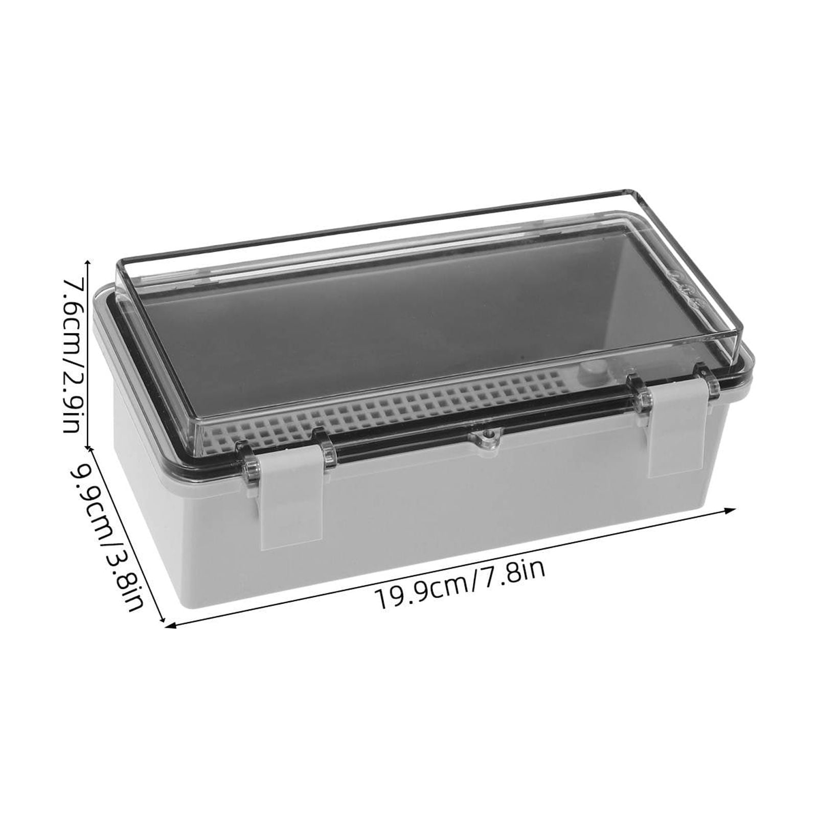LOLIPPYY Plastic Electrical Enclosure Box for Outdoor Use, Multi-Purpose Protective Plug Box, 1 Piece