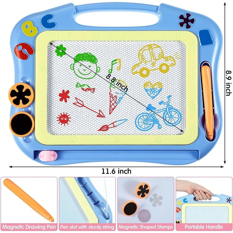 Wellchild Magnetic Drawing Board,Toddler Toys for Girls Boys 3 Year Old  Gifts,Magnetic Doodle Board for Kids,Large Etch Magnet Sketch Doodle Pad  Christmas Easter Valentines Day Gifts for Kids - Yahoo Shopping