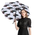 thumbnail image 2 of Katsuki Boku No Hero Folding Umbrella Auto Umbrella Anti-UV Protection Lightweight Water-Resistant Portable Rain Umbrellas, 2 of 7