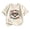 Beige, variant on Girls Crew Neck Printed Short Sleeve T-shirt for Back to School,Comfortable Casual Kids Tops,Matches Pants and Skirts