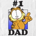 thumbnail image 2 of Men's Garfield Father's Day #1 Dad  Graphic T-Shirt, 2 of 5