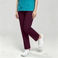 thumbnail image 7 of Scrub Pants for Women with Flare Leg Fade Resistant Durable & Easy Care Fabric Womens Work Pants, 7 of 7