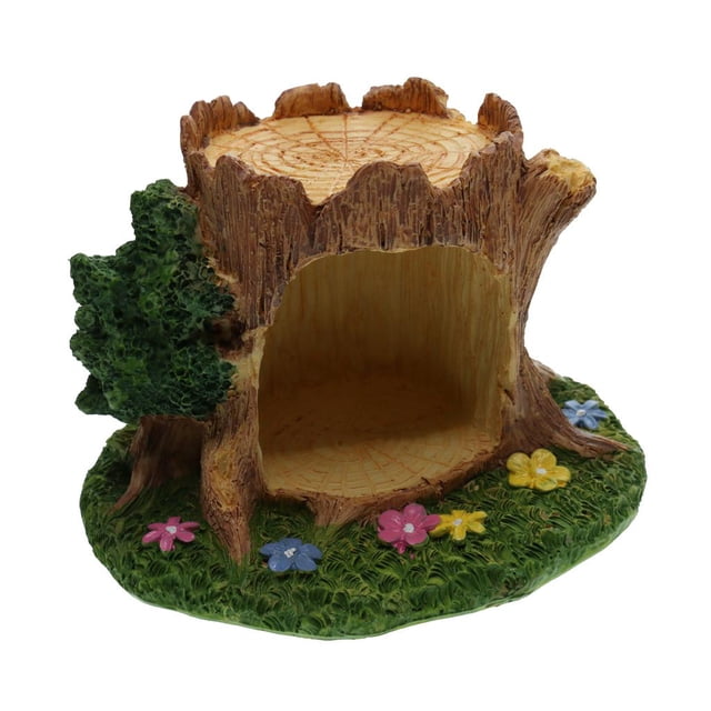 Miniatura de Paisaje Micro Ornamento de Resina Frontones Decorativos de Exteriores Césped - Stump # 8, se describe Stump 8 Macarena Decoración micro del paisaje