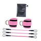 thumbnail image 3 of Bandas de resistencia al tobillo, correas de tobillo con bandas de ejercicios de puños para el entrenamiento de piernas glúteos en interiores al aire, 3 of 8