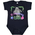 thumbnail image 3 of Inktastic St. Petersburg Florida Cute Swimming Manatee Boys or Girls Baby Bodysuit, 3 of 5