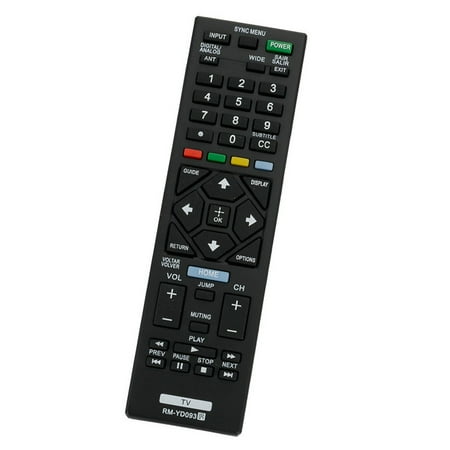 Control Remote Google Tv Sony New Replaced Remote Control RM-YD093 for Sony TV KDL24R405A KDL42R475A KDL32R435A KDL39R475A ()