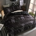 Queen King Duvet Cover Set 3 Pieces Mable Soft Lightweight Down Duvet