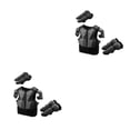 thumbnail image 1 of Equipo de protección Soidarity Armaduras de cuerpo completo Niños Negro S 2piezas, 1 of 6