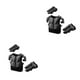thumbnail image 1 of Yuarrent Armadura de cuerpo completo para niños, traje de Motocross, equipo de protección para motocicleta, chaleco para moto de cross, codera Negro S 2Conjunto, 1 of 6