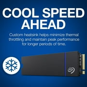Seagate Game Drive M.2 1TB Internal SSD PCIe Gen 4 x4 NVMe with Heatsink for PS5 Officially Licensed (ZP1000GP3A1011)