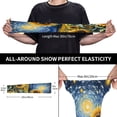 thumbnail image 4 of Balery Starry Sky Sunflower Cooling Arm Sleeves for Men & Women – Breathable, Moisture-Wicking Arm Sleeves for Women, Men & Kids, 4 of 8