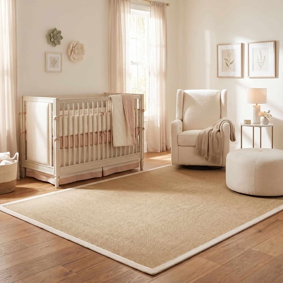Hauteloom Arpino Living Room, Bedroom Area Rug - Traditional Transitional - Tan, Light Taupe - 1'11" x 2'11"