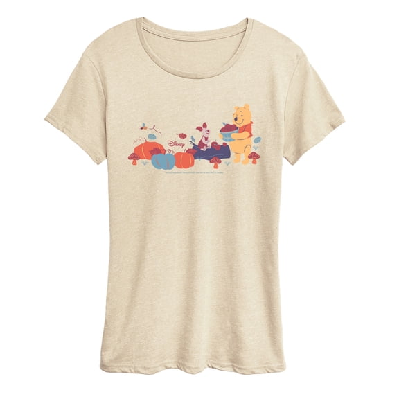 Winnie The Pooh - Fall - Women's Short Sleeve Graphic T-Shirt