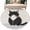 Gray, variant on Round Rug 6Ft Washable Non-Slip, Cute Cats Circle Area Rugs for Living Room Bedroom, Modern Abstract Ink Painting Gray Striped Indoor Floor Mats Carpet Runner for Home Decor Aesthetic