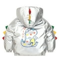 thumbnail image 3 of Gyratedream Winter Baby Thickened Cotton Jacket Toddler And Children Cartoon Dinosaur Cotton Jacket For Boys Coat, 3 of 7