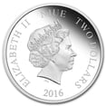 thumbnail image 2 of 2016 Niue 1 oz Silver $2 Disney Frozen: Olaf (w/Box & COA), 2 of 4