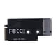 thumbnail image 1 of M.2 2242 A NVME 2280 Tarjeta de Extensión, Profesional de Reemplazo Junta de expansión fina fina Black Fácil Instalación para Consola de Juegos, 1 of 7