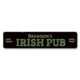 thumbnail image 2 of Irish Pub Good Times Novelty Sign, Metal Wall Decor - 4x18 inches, 2 of 4