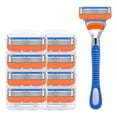 thumbnail image 1 of High quality manual razor for men with five-layer blades, universal 5-layer shaving head with blade holder handle, 1 of 4
