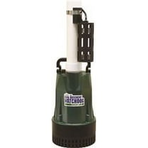 Basement Watchdog Submersible Sump Pump, Cast Iron/Aluminum, 1/2 Hp