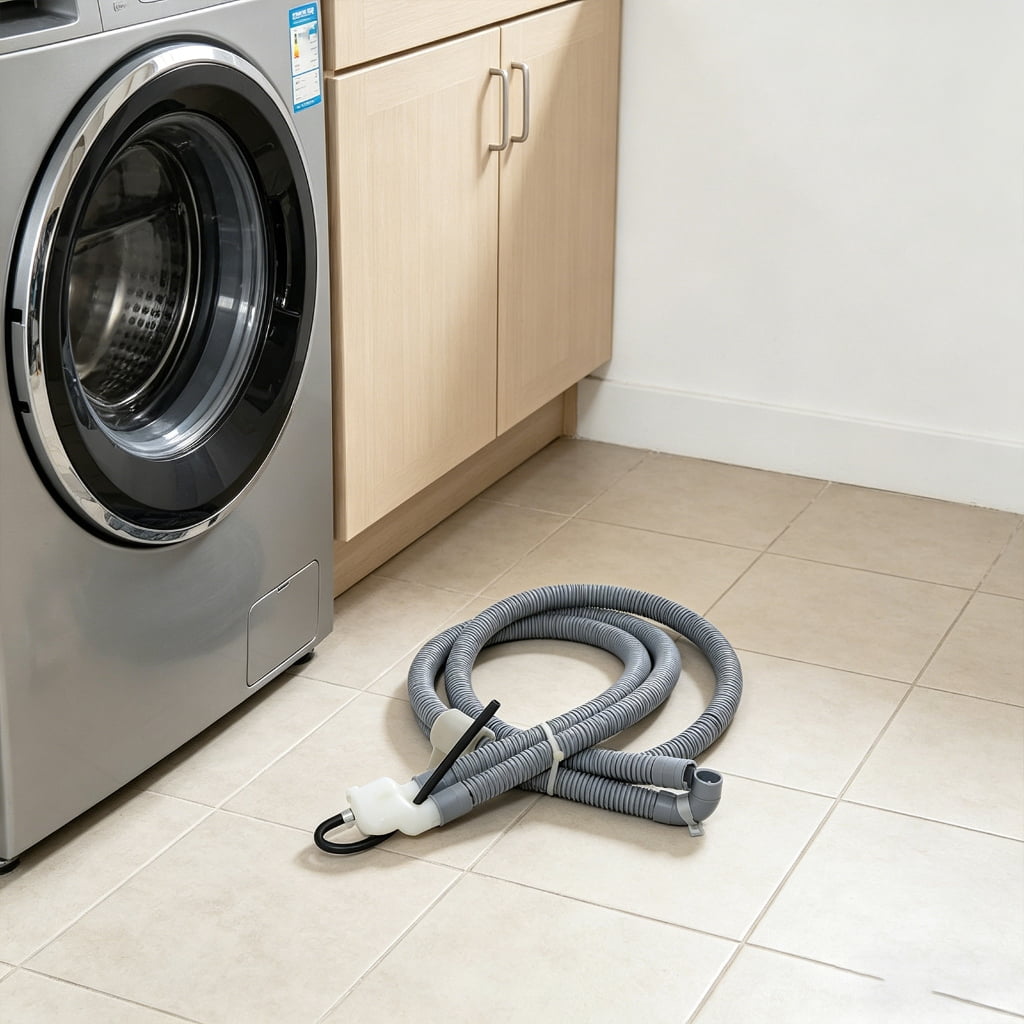80inch ABS Drain Hose Flexible for Automatic Washing Machines Easy Setup