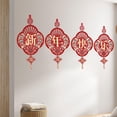 thumbnail image 4 of Decoración colgante de bendición de año Nuevo chino, señal de bienvenida para porche, vacaciones rojas, año Lunar 2024 para Festival de puertas Estilo A, 4 of 7