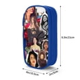 thumbnail image 5 of Selena Quintanilla Big Capacity Pencil Case, Large Storage Pencil Pouch Pen Case Bag with Zipper, Pencil Case for Office Supplies, 5 of 7