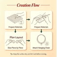 thumbnail image 5 of DIY Christmas Pearl Diamond Art Hanging Ornament Kit, Festive Themed Rhinestone Pearl Bead DIY Project for Christmas Window Home Holiday Decoration, 5 of 6