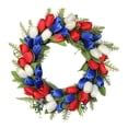 thumbnail image 2 of Independence Day Artificial Wreath Patriotic Day Decorations For National Celebration, 2 of 7