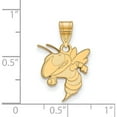 thumbnail image 2 of Jewelry by Sweet Pea 10K Gold LogoArt Georgia Institute of Technology Yellow Jacket Medium Pendant, 2 of 5