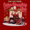 thumbnail image 2 of Womens Marvel: Deadpool I'm On the Extra Naughty List T Shirt, 2 of 5